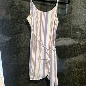 Lunik asymmetrical wrap dress.